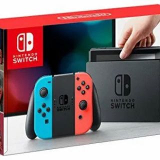 ニンテンドースイッチ(Nintendo Switch)のニンテンドーswitch ネオン レッド 本体 新品 スイッチ(家庭用ゲーム機本体)