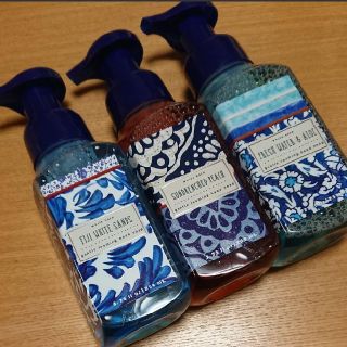 バスアンドボディーワークス(Bath & Body Works)の☆新品☆ ハンドソープ バスアンドボディワークス 3本セット ☆(ボディソープ/石鹸)