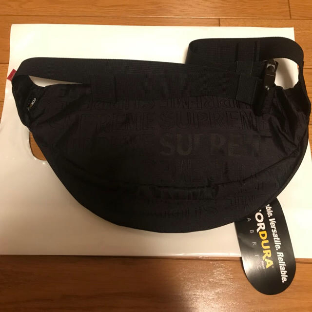 Supreme 19ss Waist Bag black 1