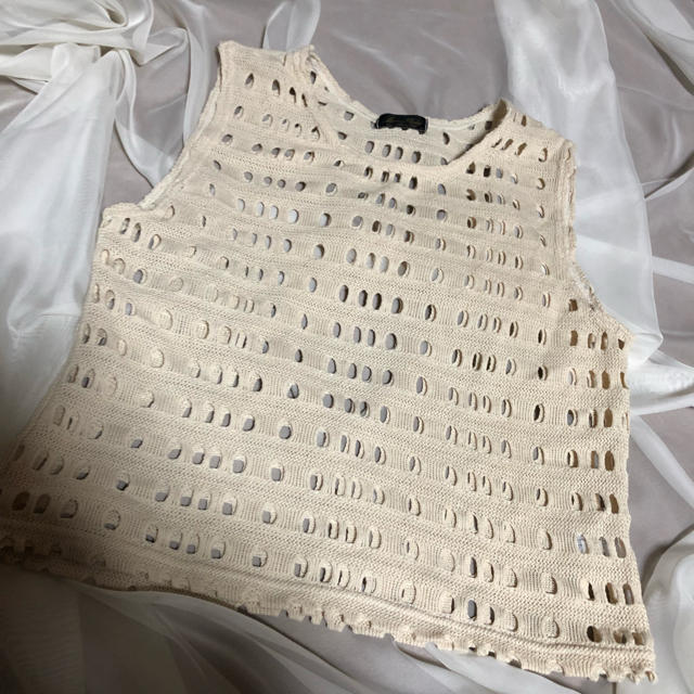 Lochie(ロキエ)のknit vest レディースのトップス(ベスト/ジレ)の商品写真