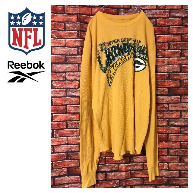 Reebok(リーボック)のNFL グリーンベイ・パッカーズ 長袖Tシャツ リーボック メンズのトップス(Tシャツ/カットソー(七分/長袖))の商品写真