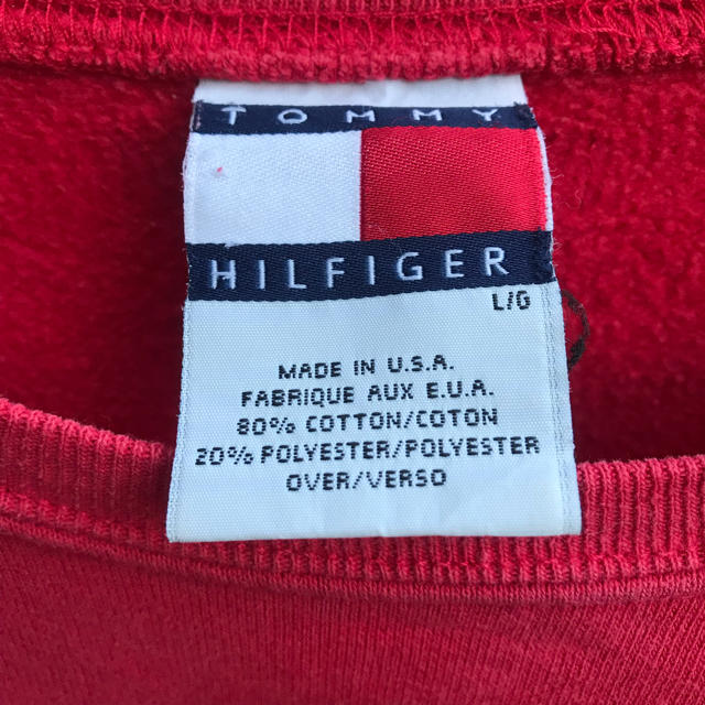 TOMMY HILFIGER(トミーヒルフィガー)のトミーヒルフィガー トレーナー スウェット ビンテージ  tommy メンズのトップス(スウェット)の商品写真