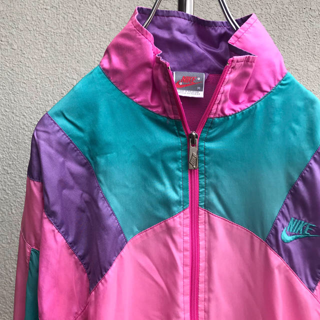 NIKE 銀タグ 90s レアカラー ウインドブレーカー ナイロンジャケット