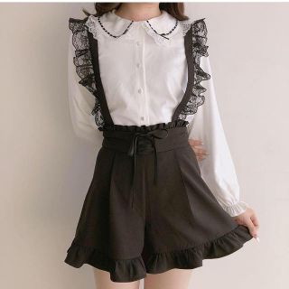 Honey Cinnamon - ハニーシナモン レースサス付きショートパンツ 新品