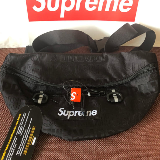 Supreme 2019SS Waist Bag ウエストバッグ 黒 品質は非常に良い 8232円 ...