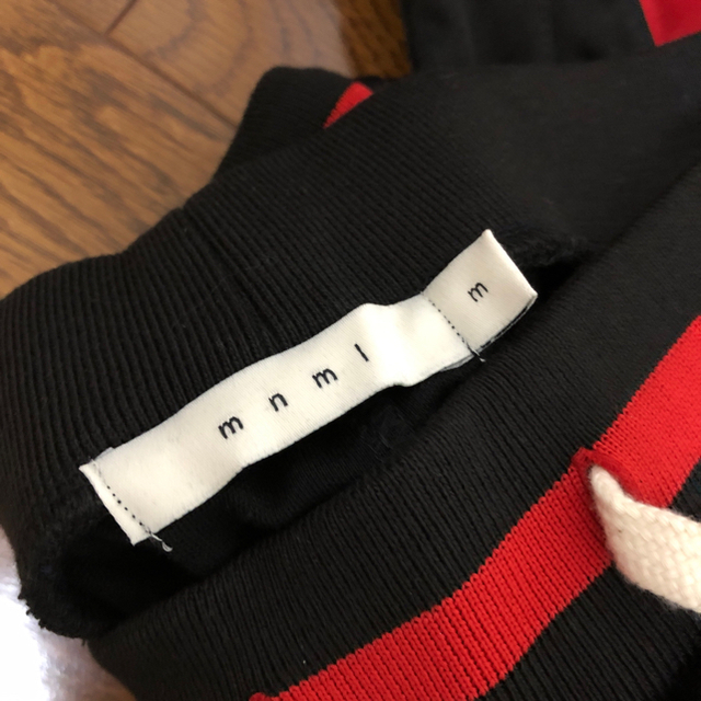 FEAR OF GOD(フィアオブゴッド)の試着のみ MNML トラックパンツ M 赤黒 メンズのパンツ(その他)の商品写真