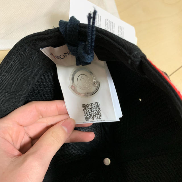 MONCLER(モンクレール)のモンクレール キャップ ブラック moncler メンズの帽子(キャップ)の商品写真