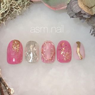 ネイルチップ ジェルネイル asmnail コスメ/美容のネイル(つけ爪/ネイルチップ)の商品写真