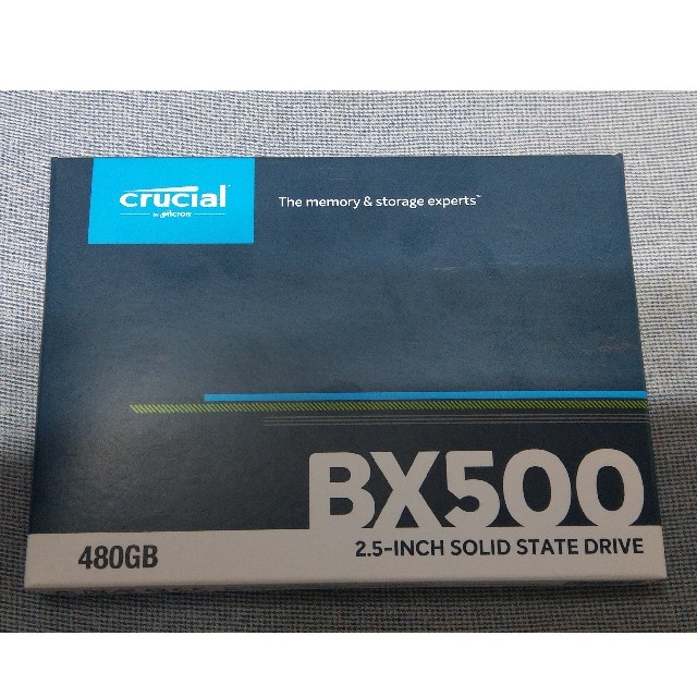 BX500製品シリーズCrucial クルーシャル SSD 480GB BX500 SATA3