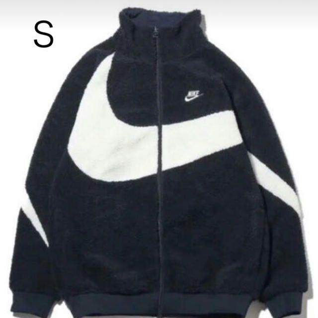 ブルゾンNIKE BIG SWOOSH BOA JACKET Sサイズ ホワイト