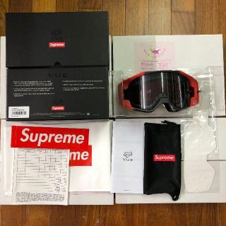 シュプリーム(Supreme)のSupreme Fox Racing VUE Goggles Red ゴーグル(サングラス/メガネ)