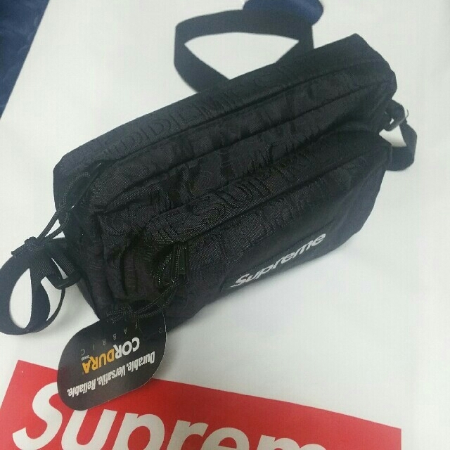 【black】supreme shoulder bag 3