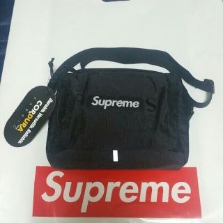 シュプリーム(Supreme)の【black】supreme shoulder bag (ショルダーバッグ)