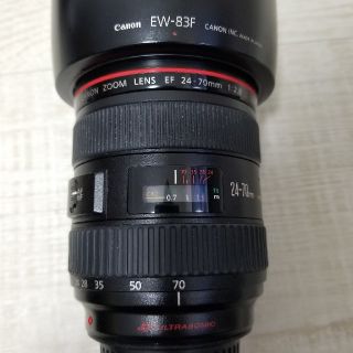 キヤノン(Canon)の美品 Canon キャノン ef 24 70 2.8L USM (レンズ(ズーム))