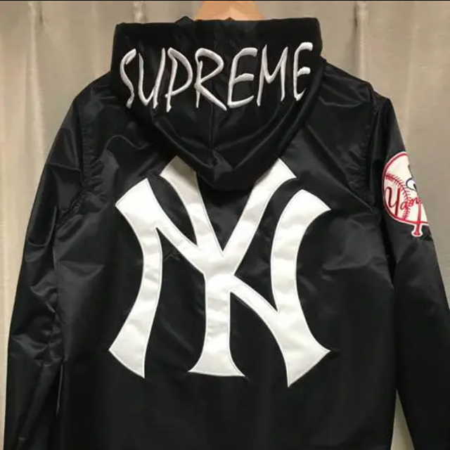 Supreme Yankees コラボ コーチジャケット