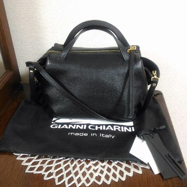 GIANNI CHIARINI 2WAY ショルダーバッグ ハンドバッグ