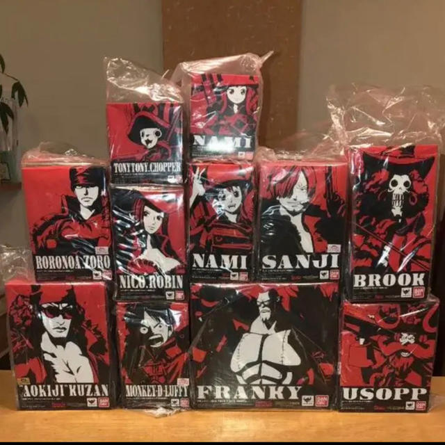 未開封! フィギュアーツ ワンピース フィギュア 麦わらの一味 未開封! フィギュアーツ ワンピース フィギュア 麦わらの一味