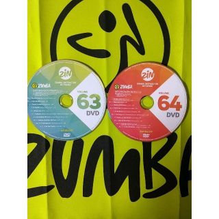 ズンバ(Zumba)のkatie428さま専用 ZUMBA ズンバ ZIN63 ZIN64 DVD(スポーツ/フィットネス)