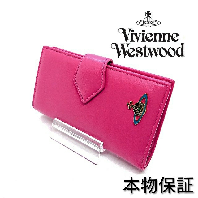 【新品】ヴィヴィアンウエストウッド コンパクト財布 ピンク