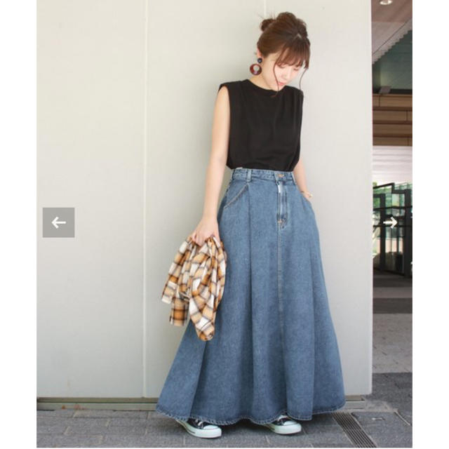 Spick & Span - 【新品未使用】今季完売 ☆Spick and Span☆ハイパーマキシスカート♥