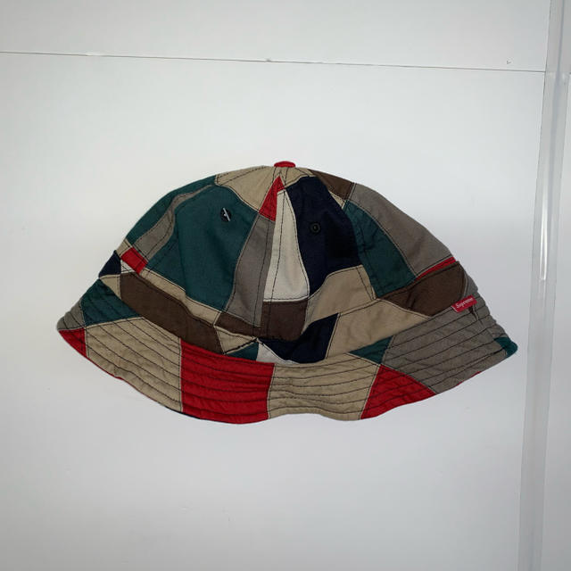 帽子supreme 19ss patchwork  ball hat