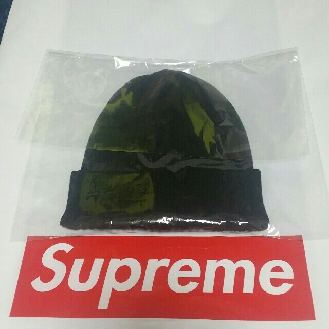 【black】supreme overdyed beanie