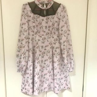 イートミー(EATME)のEATME Rose Floral Pattern ワンピース(ミニワンピース)