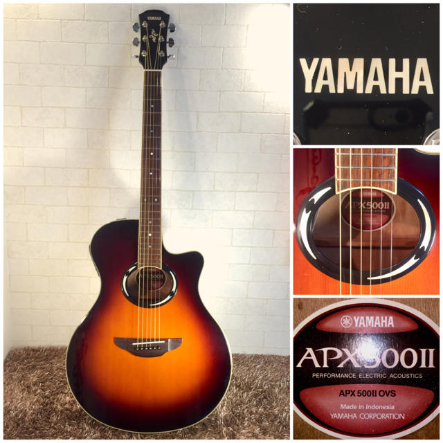 764.YAMAHA APX500Ⅱ OVS❗️エレアコ！美品‼️