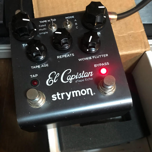 strymon　Capistan　El　テープエコー　おまけ付き　エフェクター