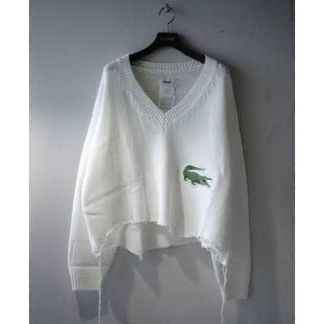 UNUSED(アンユーズド)の<クーポン有>doublet 3D PATCH CUT OFF PULLOVER メンズのトップス(ニット/セーター)の商品写真