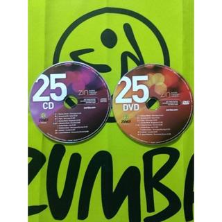 ズンバ(Zumba)のZUMBA　ズンバ　ZIN25　CD＆DVD　インストラクター専用　希少(スポーツ/フィットネス)