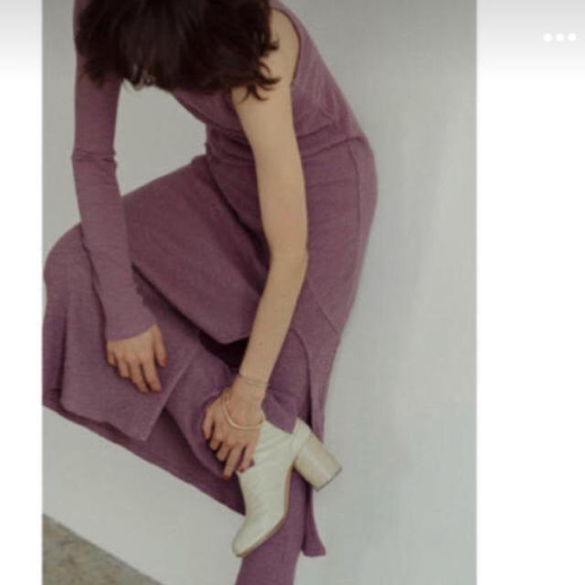 伊勢丹(イセタン)のlittle suzie Asymmetry Rib Dress レディースのワンピース(ロングワンピース/マキシワンピース)の商品写真