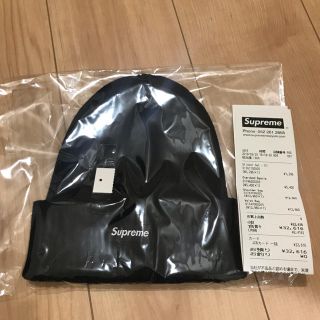 シュプリーム(Supreme)のsupreme 19ss overdyed beanie black(ニット帽/ビーニー)