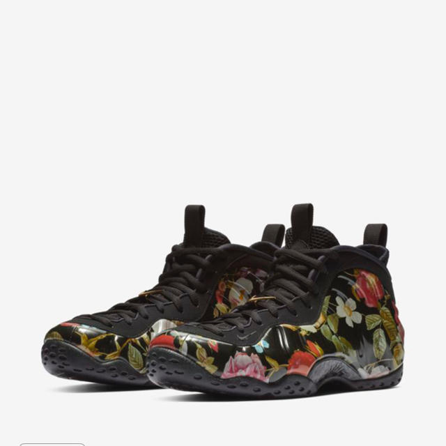 即発送 NIKE AIR FOAMPOSITE フォームポジット 花柄 27.5