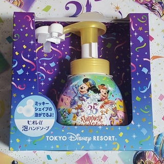 ディズニー(Disney)のミッキーシェイプのハンドソープ ディズニー35周年限定(ボディソープ/石鹸)