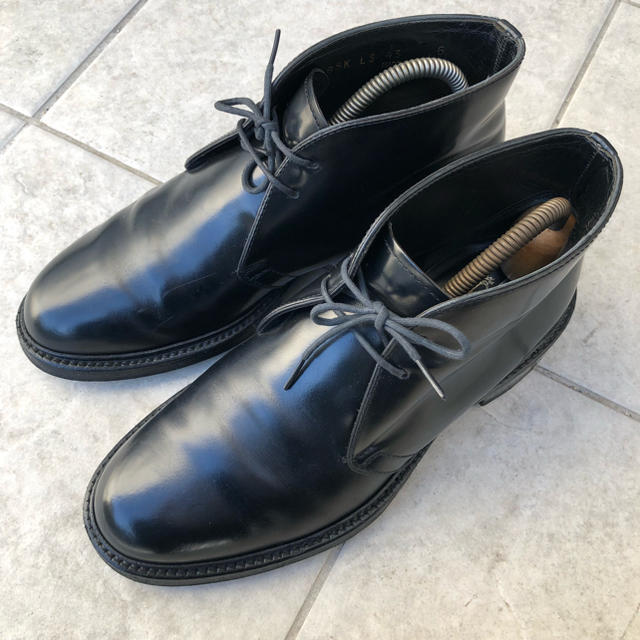 Alden - JOHNSTON&MURPHY コードバン ブラック チャッカブーツの通販