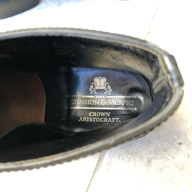 Alden - JOHNSTON&MURPHY コードバン ブラック チャッカブーツの通販