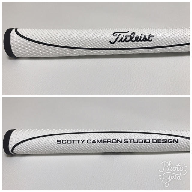 Scotty Cameron(スコッティキャメロン)のスコッティ キャメロン マタドール ホワイト MID-LARGE パターグリップ スポーツ/アウトドアのゴルフ(その他)の商品写真