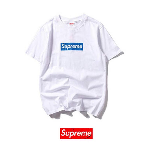 Supreme 送料込み Supreme シュプリーム ブルーロゴ Tシャツの通販 By Lalapalu S Shop シュプリームならラクマ