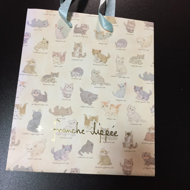 franche lippee(フランシュリッペ)のfranche lippee 紙袋 レディースのバッグ(ショップ袋)の商品写真