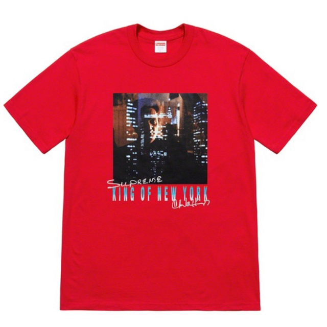 赤 Mサイズ King of New York Tee