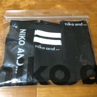 ニコアンド(niko and...)の新品 未使用 ニコアンド  ソックス 3足セット (ソックス)