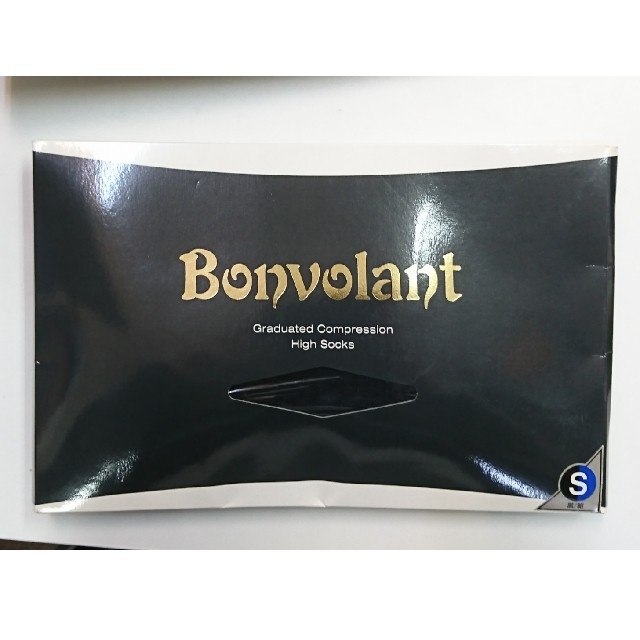 新品☆Bonvolant グラデュエイテッドコンプレッションハイソックス S