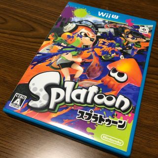 ウィーユー(Wii U)のWiiU スプラトゥーン(家庭用ゲームソフト)