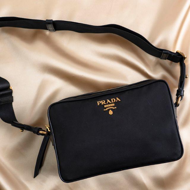 新品未使用★PRADA★ナイロンショルダーバッグ プラダ（1BH089ブラック）