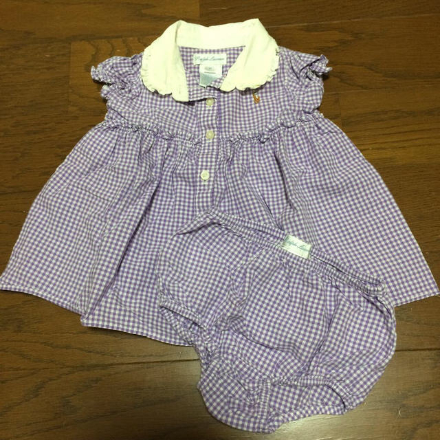 Ralph Lauren(ラルフローレン)のラルフローレン セットアップ キッズ/ベビー/マタニティのベビー服(~85cm)(カバーオール)の商品写真