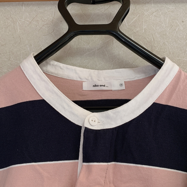 niko and...(ニコアンド)のラガーTシャツ レディースのトップス(Tシャツ(長袖/七分))の商品写真