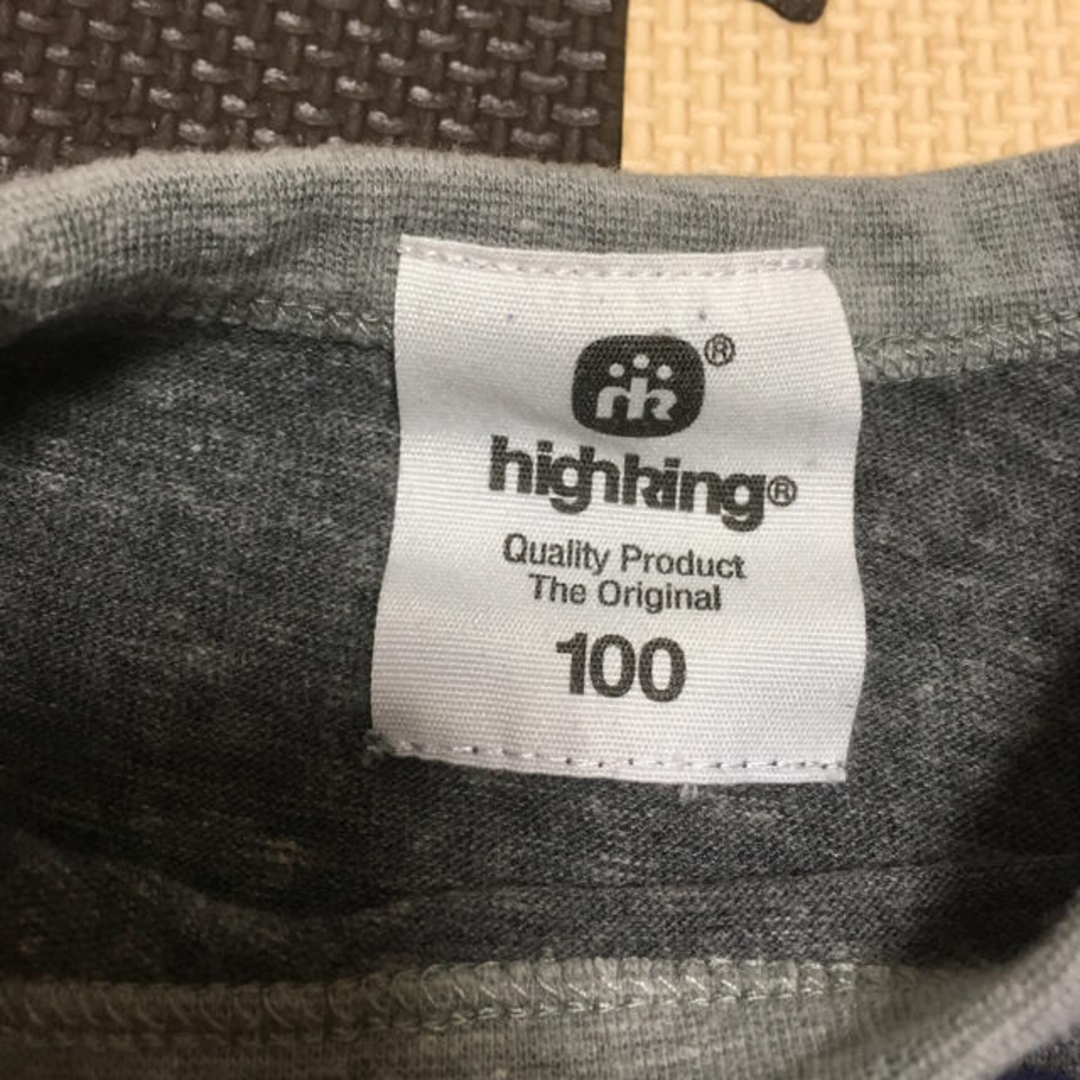 highking(ハイキング)のお値下げ☆美品です！ハイキング☆可愛いビッグフットロンTシャツ 100 キッズ/ベビー/マタニティのキッズ服男の子用(90cm~)(Tシャツ/カットソー)の商品写真