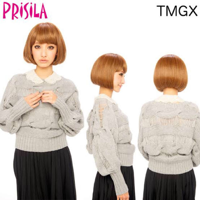 PRISILA(プリシラ)の［廃盤］プリシラ ウィッグセット TMGX ロリータ レディースのウィッグ/エクステ(ショートストレート)の商品写真