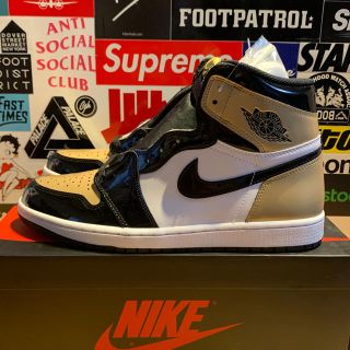 ナイキ(NIKE)のNIKE AIR JORDAN 1 RETRO HIGH OG GOLD TOE(スニーカー)